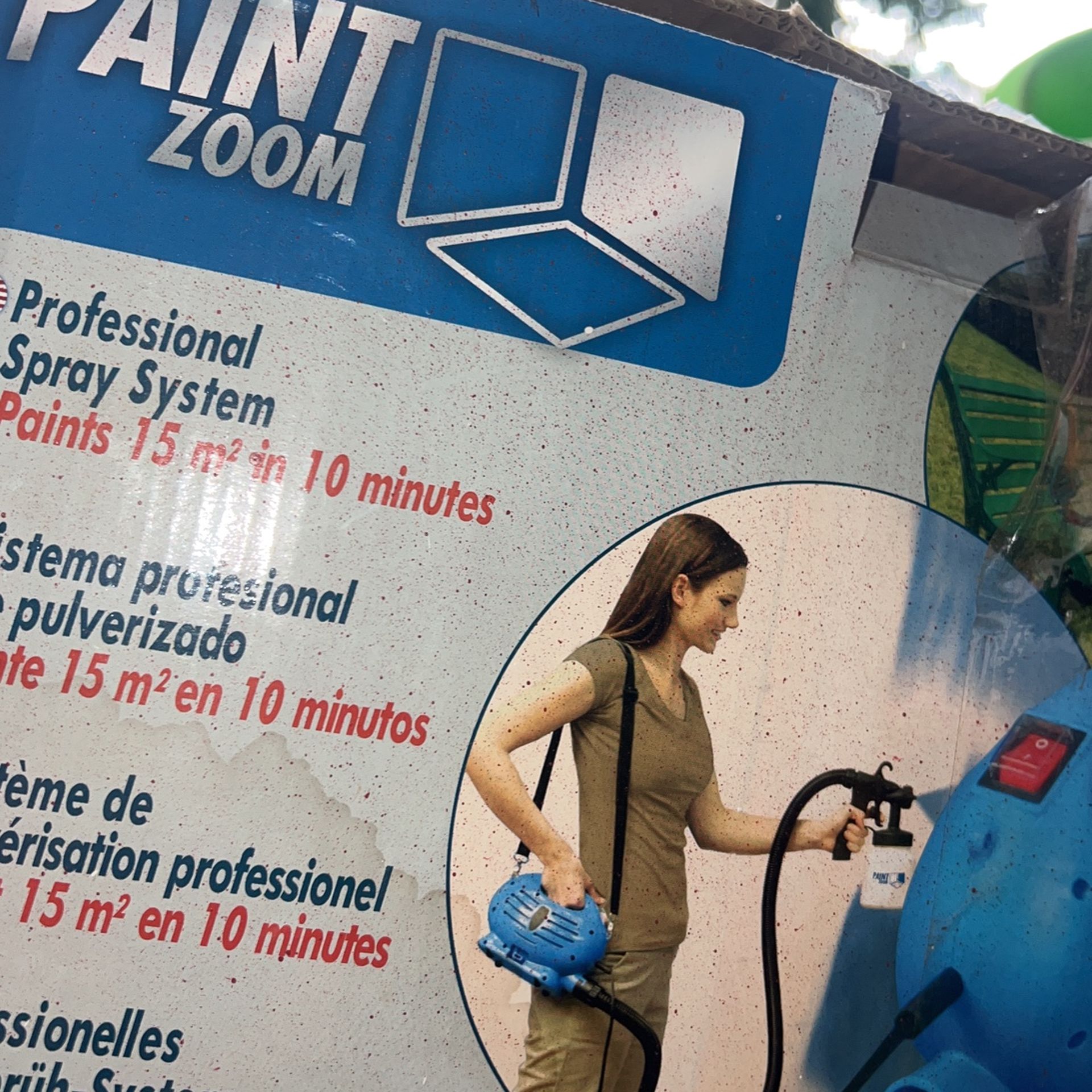Sprayer Paint Zoom Professional Spray System In 10-15 Minutes