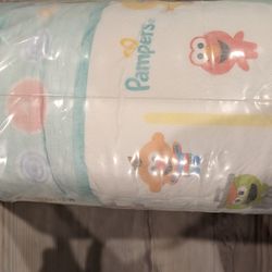 Brand new Pampers size 1 diapers - 68 counts 

