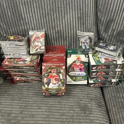 12-2025 Panini Select 20 Football Blaster Box & 8-2025 Panini Prizm 20 Card Hanger Pack