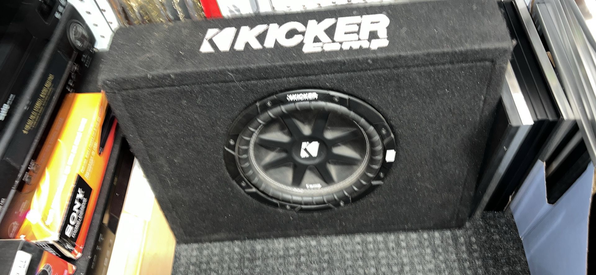 10 Inch Kicker Comp And Box