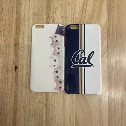 📱 iPhone 6/6s Hard Cases – Cute Cats & Cal Bears