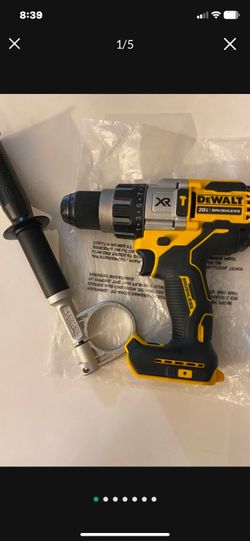 DEWALT  20 V MAX XR  TOOL ONLY BRUSHLESS   3/SPEED  1/2  IN HAMMER DRILL NEW TOOL  ONLY $160 Firm Firm New