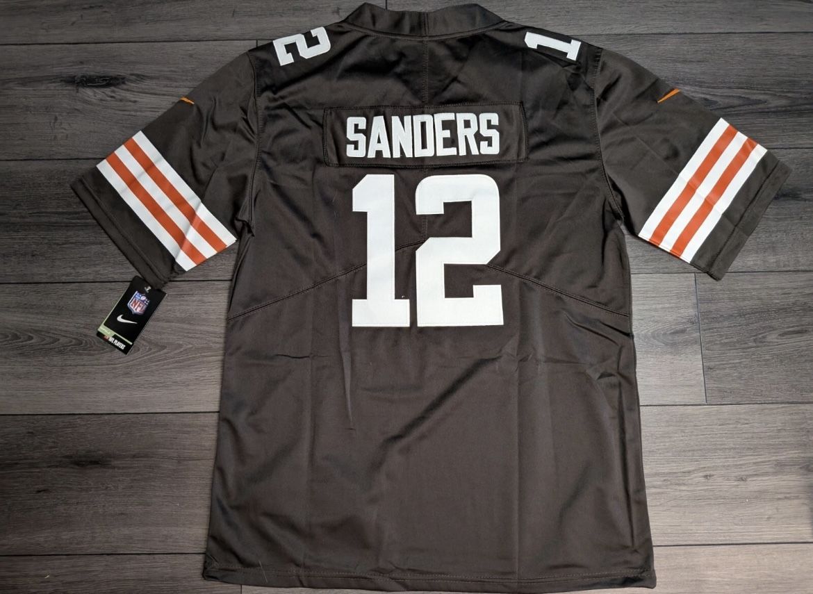 Sheduer Sanders Browns Jersey 