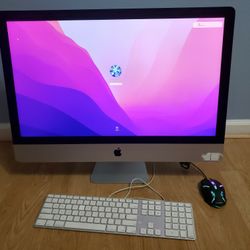 Apple iMac Retina 5k, 27" screen 2TB