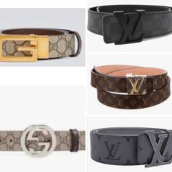 LV / Gucci Unisex Belt, New 