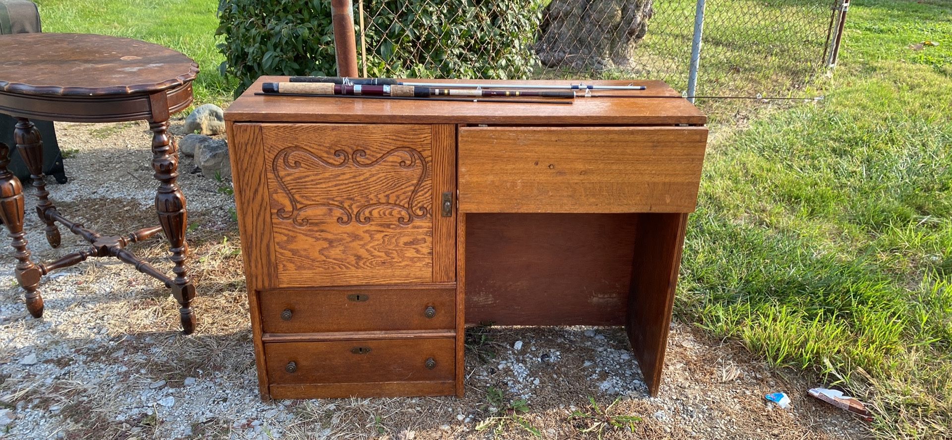 Antique Wooden Desk