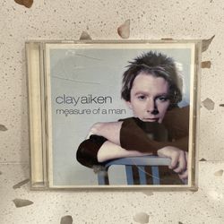 Clay Aiken Measure Of A Man CD Album Sony Y2K Pop American Idol 2003