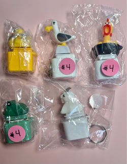 Animal Fidget Clicker Keychains