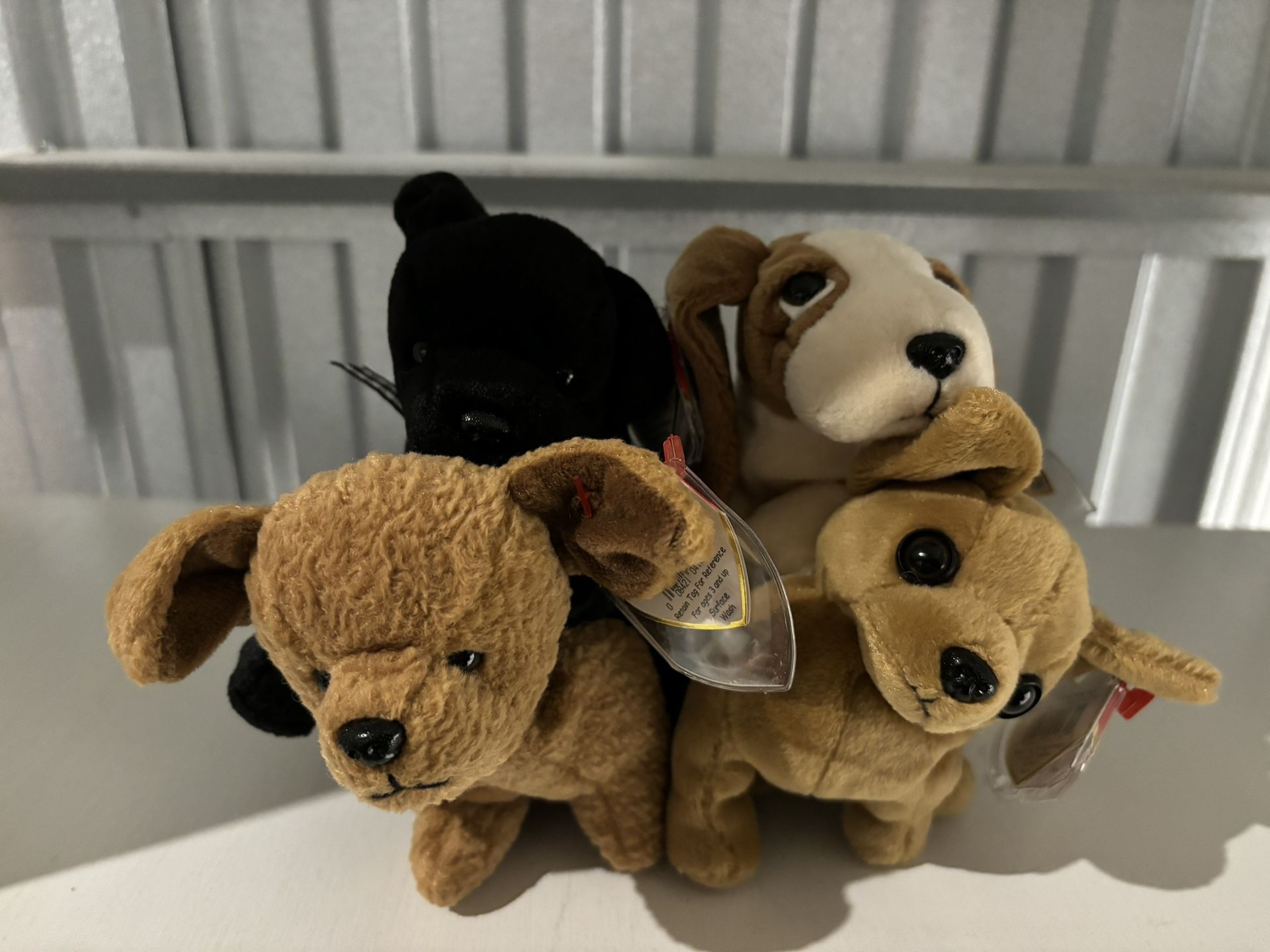 Ty Beanie Babies: Puppy Bundle #2 (can stand up)