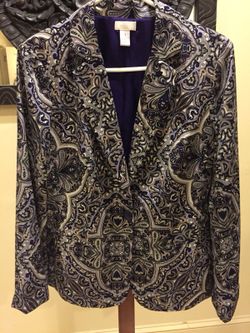 Nice New Chico’s Blazer Size 8