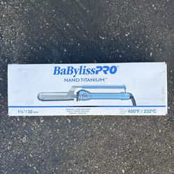BaBylissPRO Nano Titanium Marcel Curling Iron with a 1-1/4 inch barrel