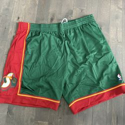 Mitchell And Ness Seattle SuperSonics Shorts 3XL