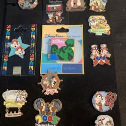 Disney Chip N Dale Pins