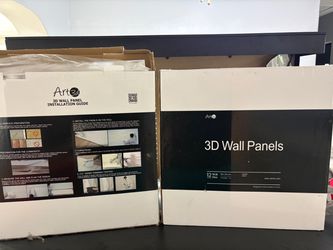 3d wall tiles 2 boxes