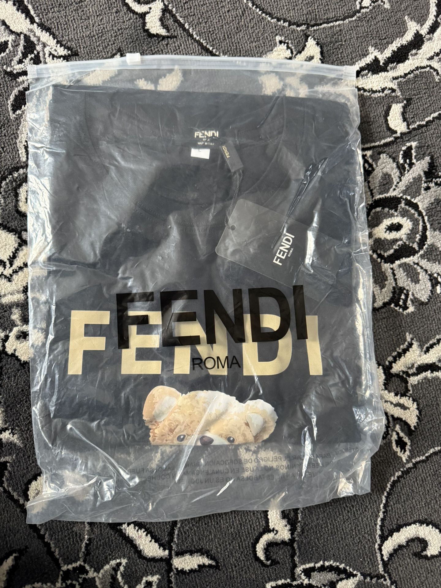 Fendi Teddy Bear Design Shirt
