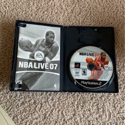 NBA Live 07 (PS2) W/ Manual