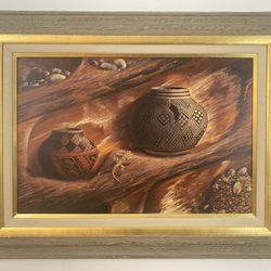 Oil painting on canvas by Hector Morales