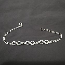 Silver 925 Beautiful Bracelet 100%plata