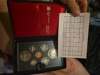 1981 Royal Canadian Mint Double Dollar Proof Set
