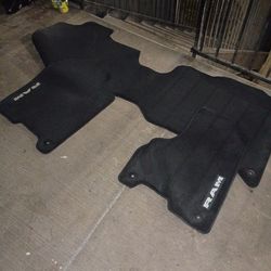 Ram floor rugs set front and back seats
