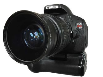 Canon Eos Rebel T3i Black Digital SLR Camera
