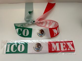 Mexico Flag Headbands