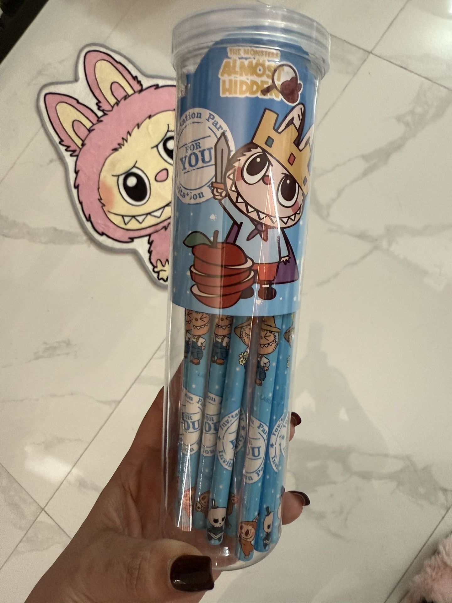 Labubu - Pencils With Eraser Pack 30PC