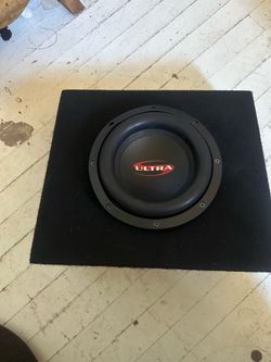 Ultra 8” 900 watt subwoofer