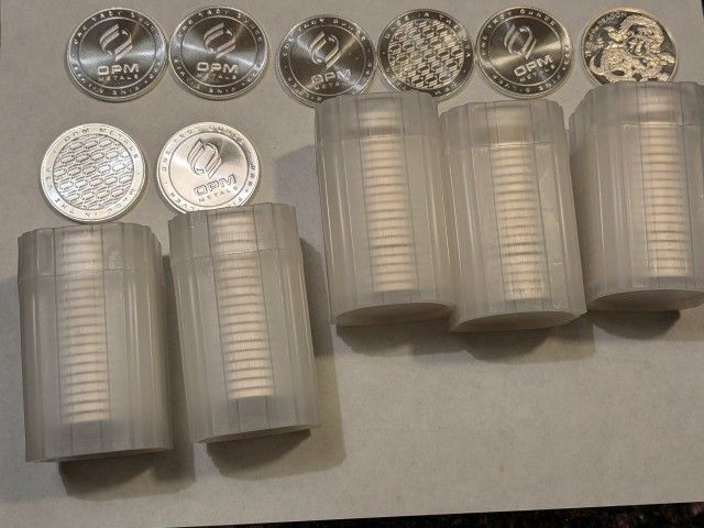 1 Oz 999 Fine Silver Rounds