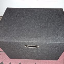 Black Storage Box