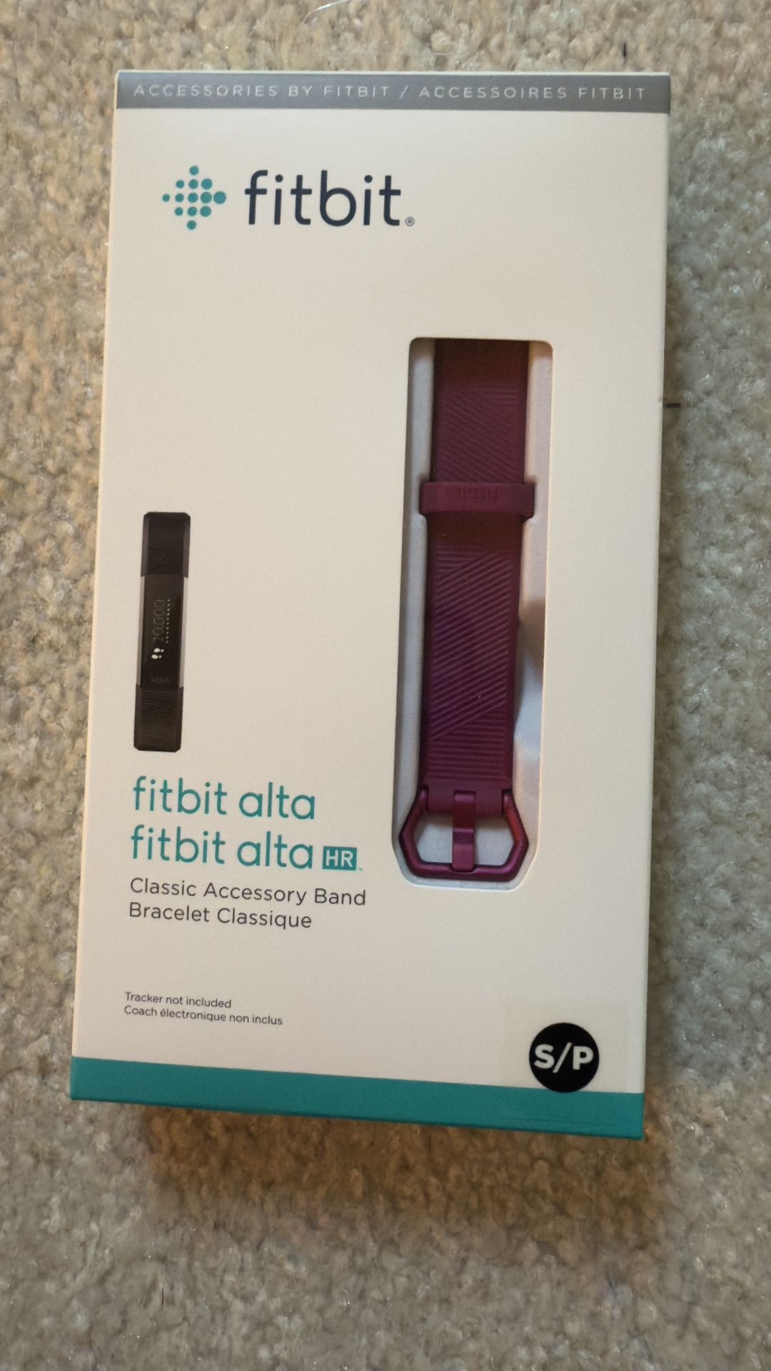 Fitbit Alta HR Accessory Band Brand New In Box Magenta