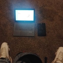 Hp Laptop And A Tablet 