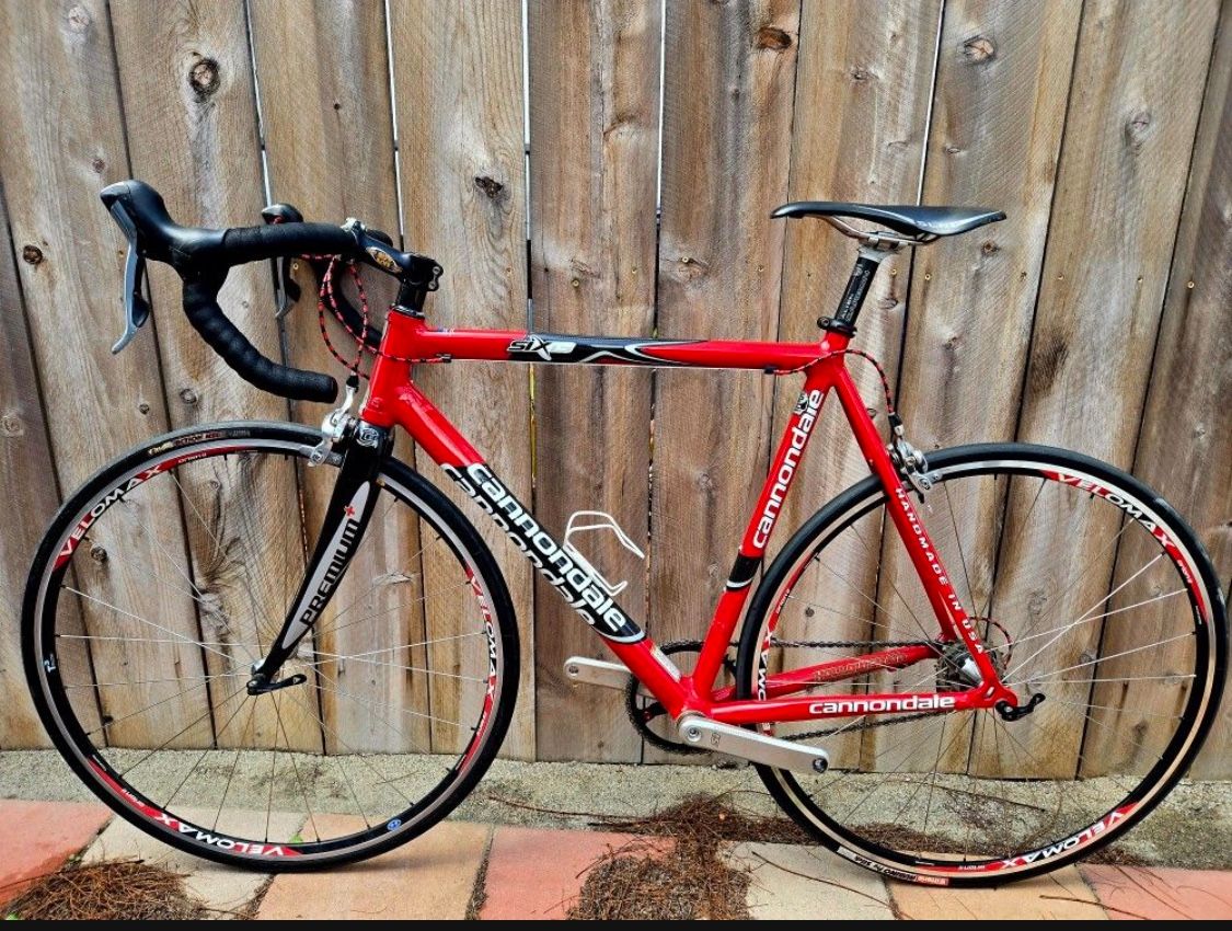55cm Cannondale Six13 Pro Aluminum Carbon Dura Ace Road Bike 