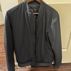 Men Reversible Lululemon Bomber Medium Black