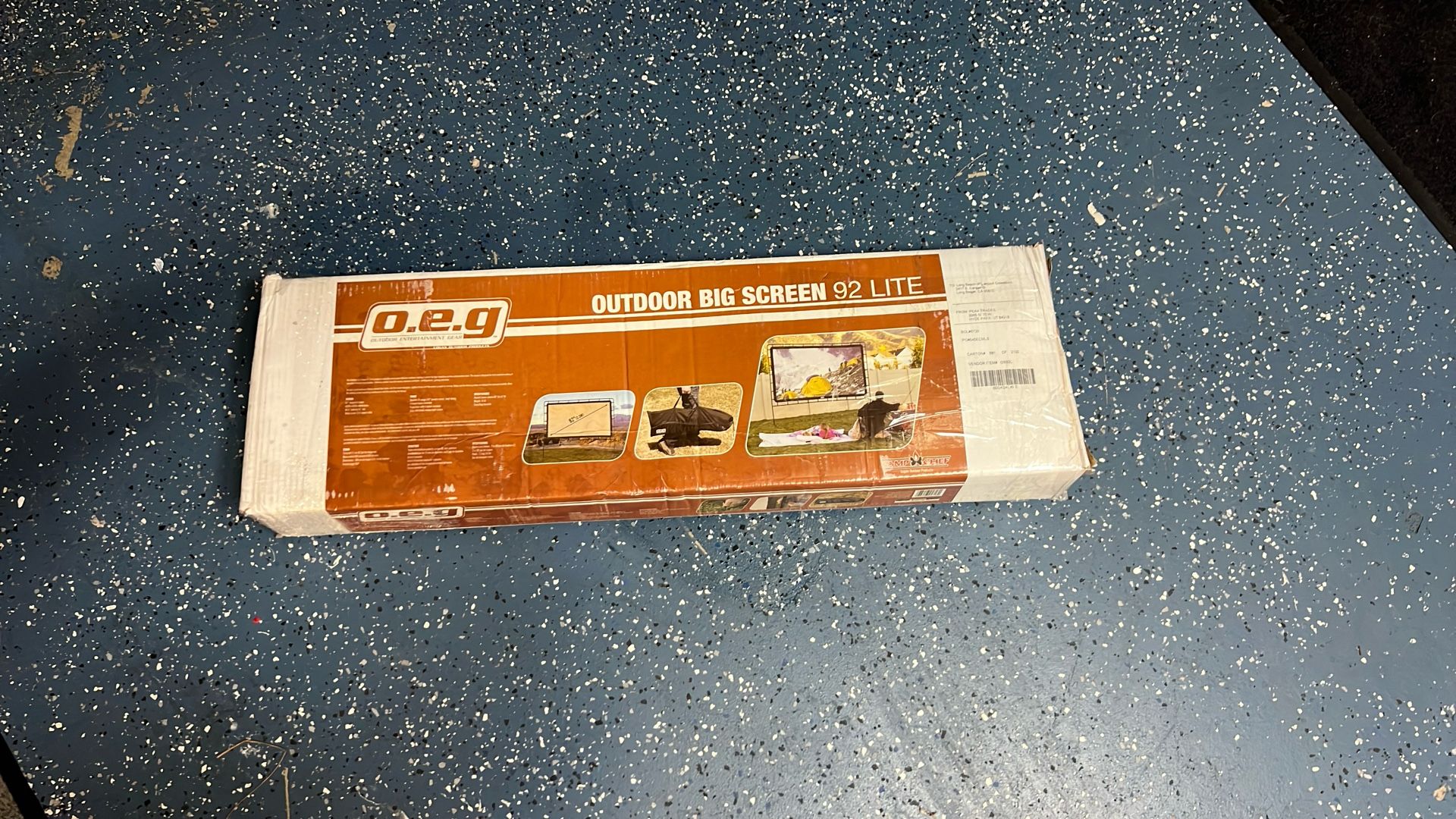 OEG Outdoor Screen. 80"X 45"