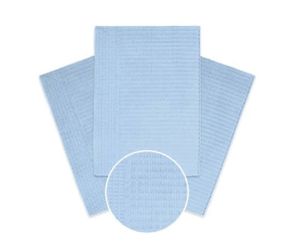 Disposable Dental Bibs, 3-Layer Absorbent & Water-Resistant, 13x18 Size, 500 Count Pack