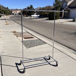 Heavy Duty Garment Drying Clothes Rack - Adjustable Height