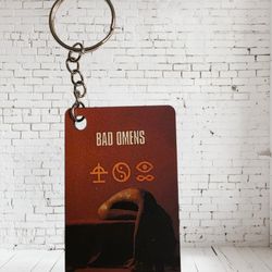Bad Omens Poster Keychain 