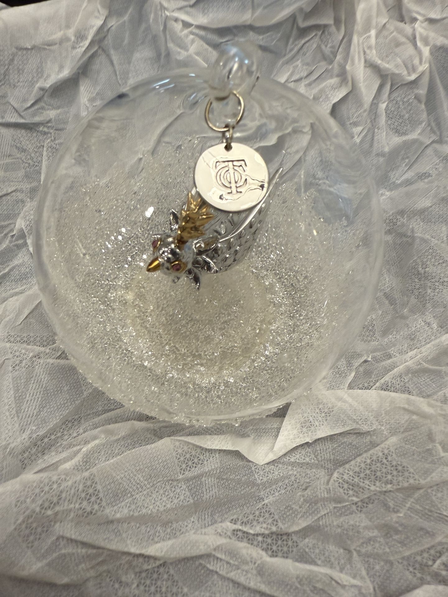 Tiffany & Co Glass Ornament