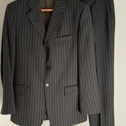 Canali Pinstripe Suit..36 Regular 