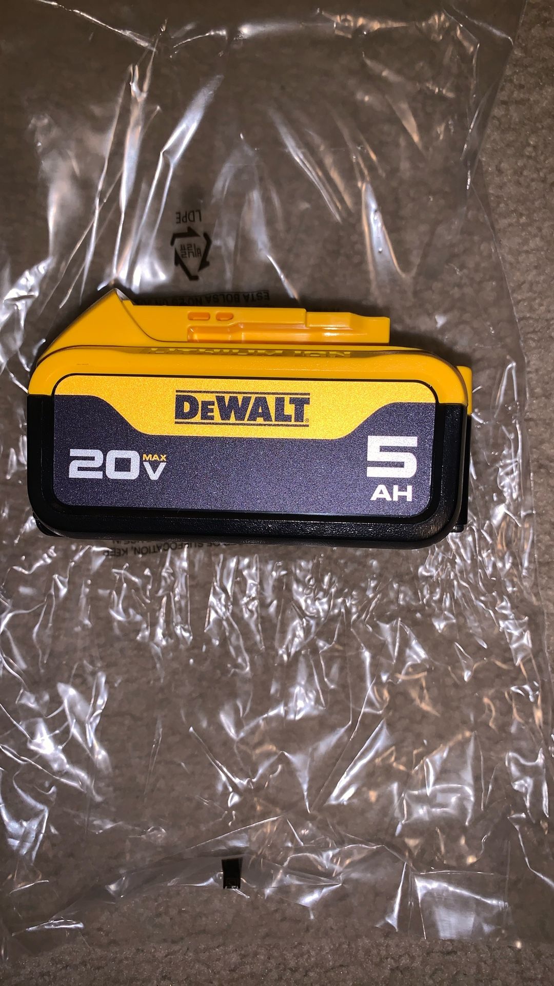 dewalt battery new