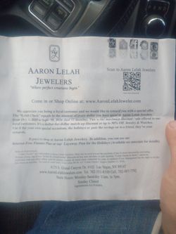 50% Discount Jewelry Aaron Lelah $877