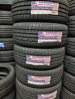 225/50/18 New Tires #4 American Mount & Balance // 4 llantas nuevas Instaladas Y Balanceadas