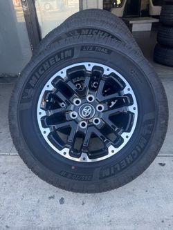 18” Toyota Tundra 2026 OEM Wheels & Tires BRAND NEW