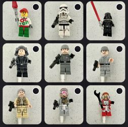 Lot of Star Wars Lego Minifigures