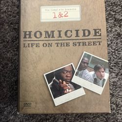 Homicide Life On The Street Season 1&2 Dvd