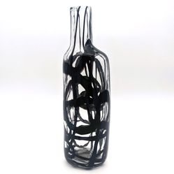 RARE Vintage IKEA Firenze handmade glass vase