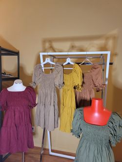 BLOUSE,DRESS AND SKIRTS