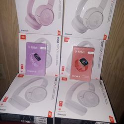 New JBL Headphones & Fitbit Smartwatches