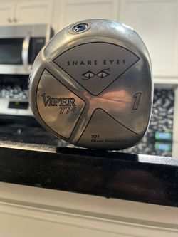 Golf driver snake Eyes viper TI 4